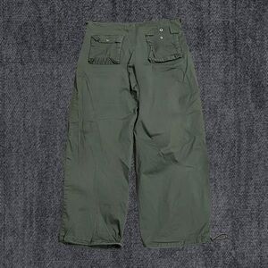 Olive green cargo pants with adjustable leg openings PacSun